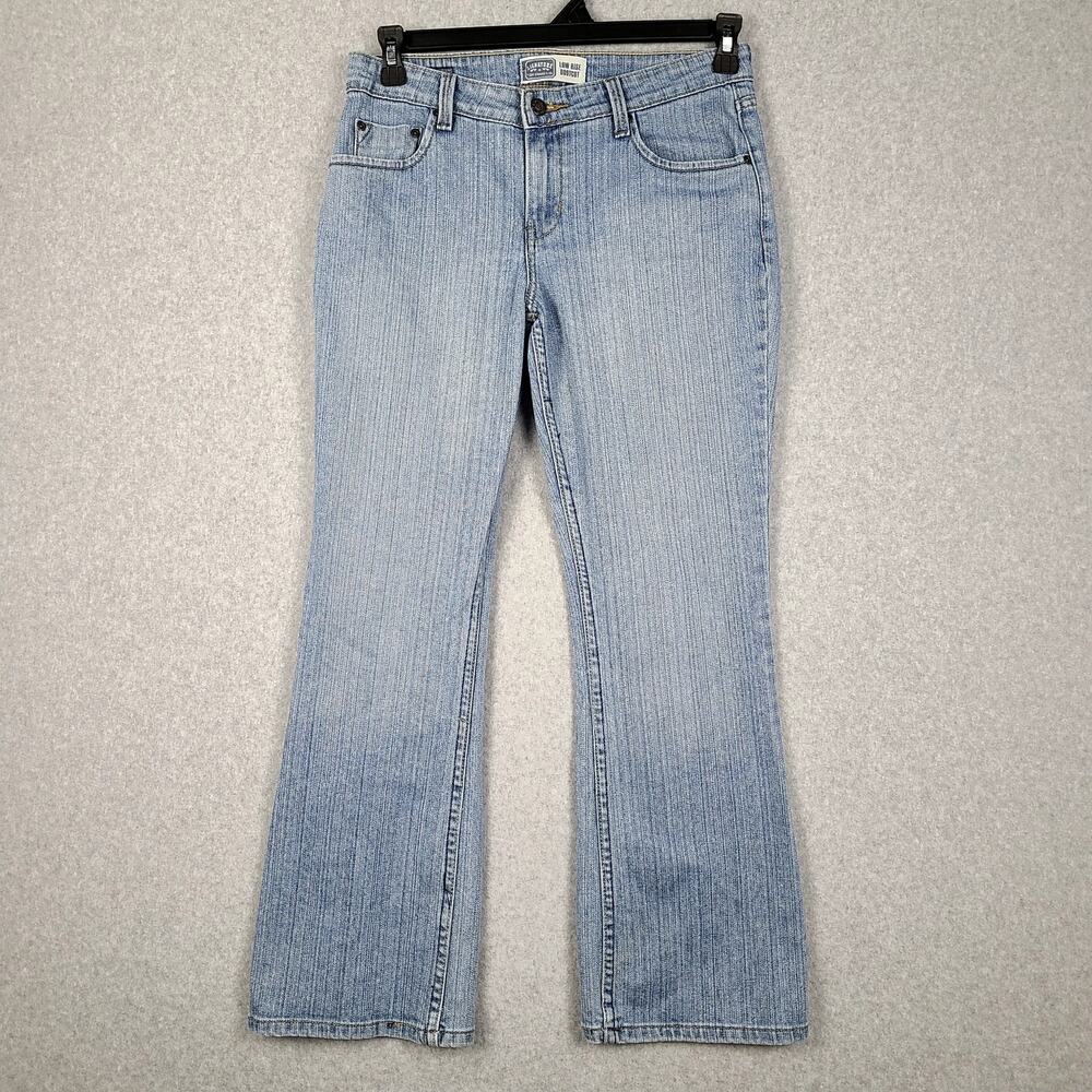 Signature by Levi Strauss & Co. Low Rise Bootcut Jeans - Women's Size 10M